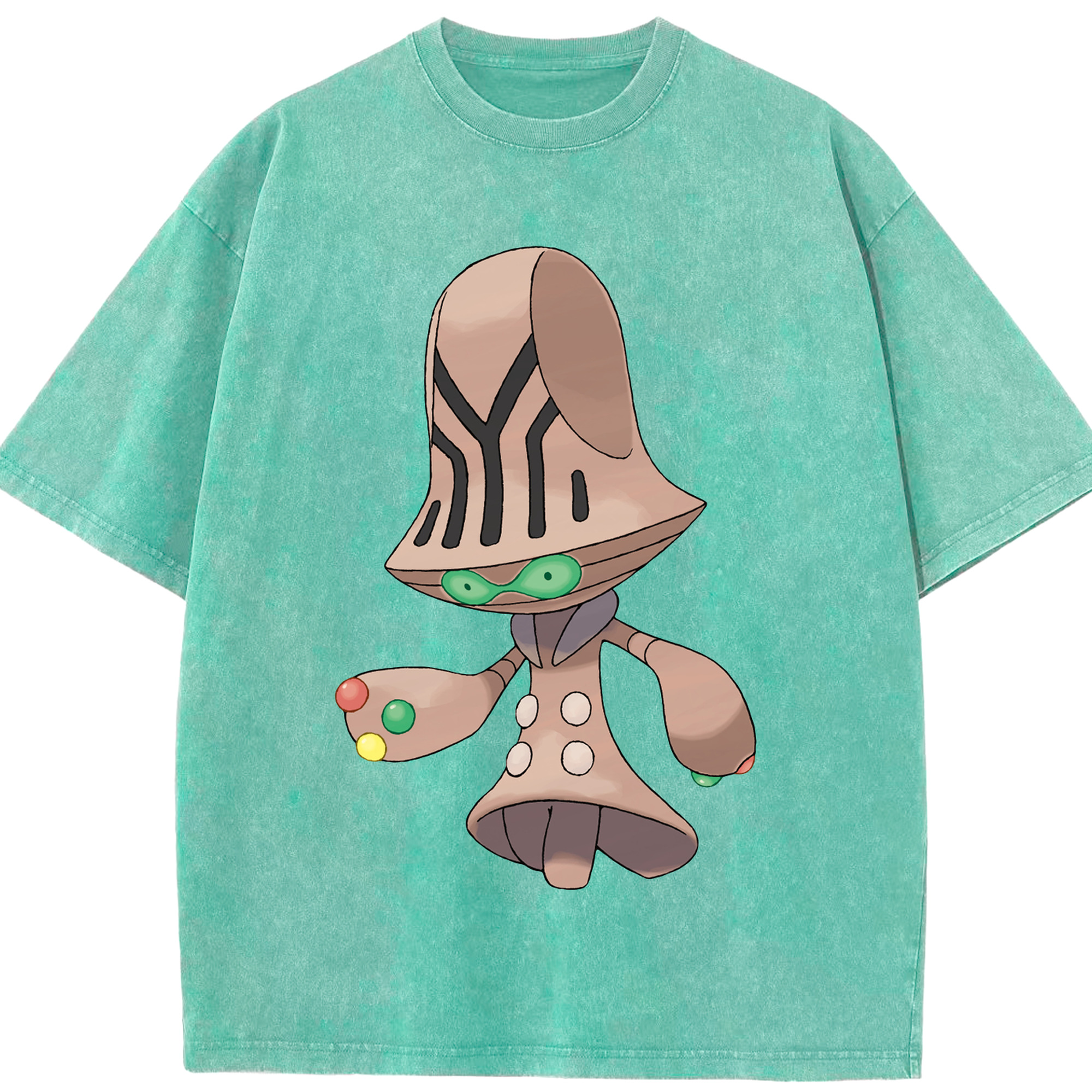 （画像用） ポケットモンスター Pokémon 綿100% ヴィンテージ風 半袖Tシャツ（フロントプリント）
